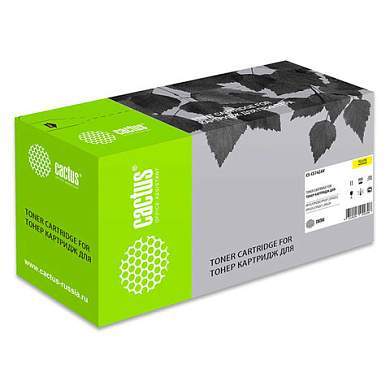 Картридж лазерный CACTUS (CS-CE742A) для HP LaserJet CP5225/5225N, желтый, ресурс 7300 страниц (арт. 362314)