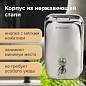 Дозатор для жидкого мыла LAIMA BASIC, 1 л, нержавеющая сталь, зеркальный, 601796 (арт. 601796)