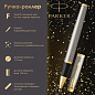 Ручка-роллер PARKER "IM Core Brushed Metal GT", серебристый матовый лак, позолота, черная, 1931663 (арт. 142541)