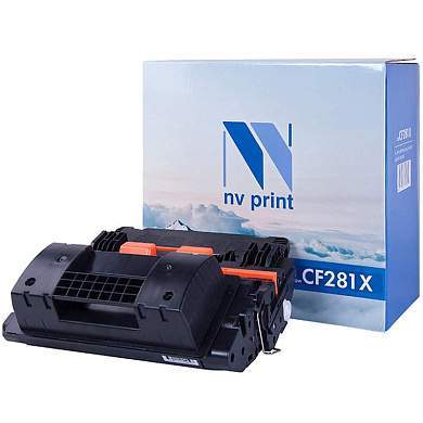 Картридж совм. NV Print CF281X (№81X) черный для HP LJ M605/M606/M630 (25000стр.) (ПОД ЗАКАЗ) (арт. 235623)