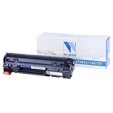 Картридж лазерный NV PRINT (NV-CF283X/737) для HP/CANON LJ M201/225/ MF211/212/216, ресурс 2200 стр., NV-CF283X/Canon (арт. 362894)