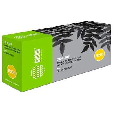 Картридж лазерный CACTUS (CS-B205) для Xerox B205/210/215, ресурс 3000 страниц (арт. 364214)