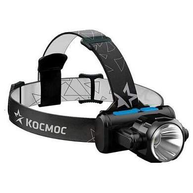 Фонарь налобный аккумуляторный КОСМОС, 5 Вт, COB, Li-ion, 3 режима, заряд от USB, KOCH5WLi-On (арт. 238273)