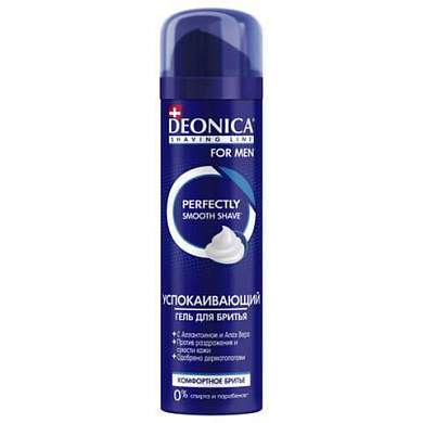 Гель для бритья 200 мл, DEONICA FOR MEN "Комфортное бритье", 4600104035579 (арт. 609378)