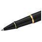 Ручка-роллер Waterman "Expert Black Lacquer GT" черная, 0,8мм, подарочная упаковка (арт. 180941)