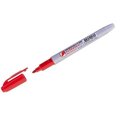 "Crown Маркер перманентный ""Multi Marker Slim"" P-505 красный,пулевидный,2мм, отгр.крат.12шт, шк004705 (арт. 759480)"