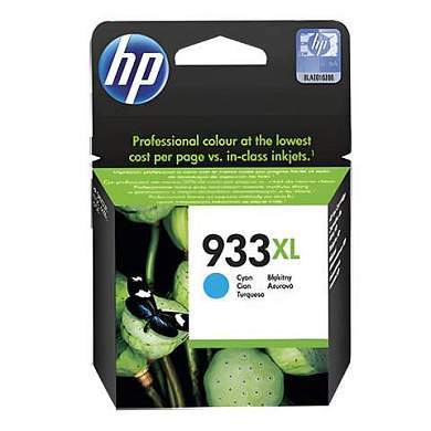 Картридж струйный HP (CN054AE) OfficeJet 6100/6600/6700 №933XL, голубой, оригинальный (арт. 361147)