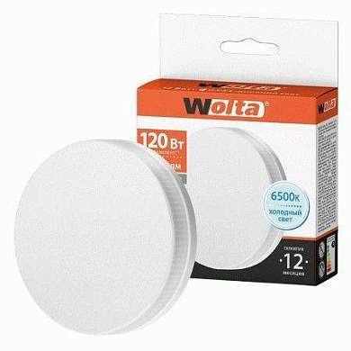 WOLTA лампа светодиодн. GX53 15W (1200lm) 6500K 6K 25W75R15GX53 30x75x75 (арт. 822537)