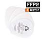 Фильтр противоаэрозольный (предфильтр) Jeta Safety 6020P2R (6022), комплект 4 шт., класс P2 R (арт. 610903)