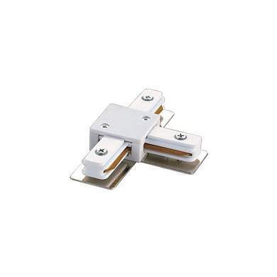 Volpe Соединитель для шинопроводов 1-фазный, Т-образный, белый UBX-Q121 K31 WHITE 1 POLYBAG (арт. 572199)