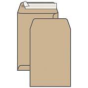 Пакет почтовый C4, UltraPac, 229*324мм, коричневый крафт, отр. лента, 90г/м2 (арт. 208008)