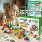 Магнитный конструктор MAGNETIC STICKS, 72 магнитные детали, BRAUBERG KIDS, 665722 (арт. 665722)
