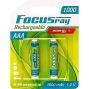 Аккумулятор Focusray /R03 1000mAh Ni-MH BL2 (арт. 240290)