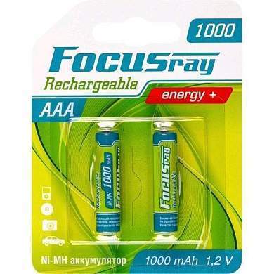 Аккумулятор Focusray /R03 1000mAh Ni-MH BL2 (арт. 240290)
