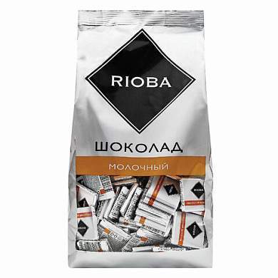 Шоколад порционный RIOBA Молочный 32%, 800 г, пакет, 366305 (арт. 622250)