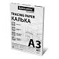 Калька А3 ВЫСОКОЙ ПРОЗРАЧНОСТИ, ПЛОТНАЯ, для печати и творчества, 90 г/м2, 250 листов, BRAUBERG, 116641 (арт. 116641)