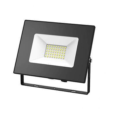 Gauss Elementary прожектор св/д 70W(4370lm) IP65 6500K 6K 191x164x30 черный ПРОМО 613100370P (арт. 738555)