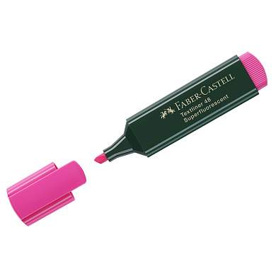 Текстовыделитель Faber-Castell "48" розовый, 1-5мм (арт. 286181)