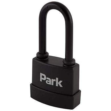 Park Замок навесной P-0255-01 (всепогодн, ключевой механизм латунь, 3 ключа, с длин. дуж.), 288116 (арт. 722452)