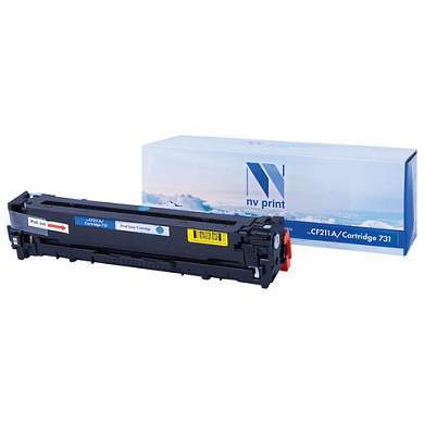 Картридж лазерный NV PRINT (NV-CF211A/731C) для HP M251nw / M276nw / CANON LBP-7110Cw, голубой, ресурс 1800 страниц (арт. 363403)