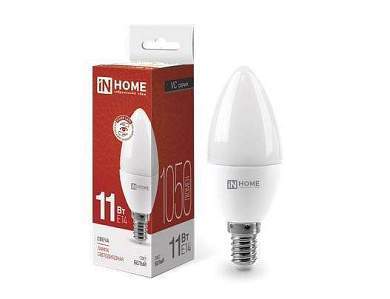 ASD/inHome VC свеча C37 E14 11W(1050lm) 4000К 4K 107x37 (без пульсации) 0471 (арт. 687234)