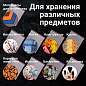 Пакеты ZIP LOCK "зиплок" ОЧЕНЬ ПРОЧНЫЕ, комплект 100 шт., 250х350 мм, ПВД 80 мкм, BRAUBERG EXTRA, 608180 (арт. 608180)