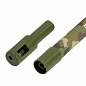 Карандаш механический цанговый 2 мм, BRAUBERG PRINT MILITARY, HB, встроенная точилка, корпус ассорти, 181962 (арт. 181962)