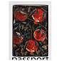 Обложка для паспорта BRUNO VISCONTI, экокожа, "FLORA. Гранат", 3-620/03 (арт. 239404)