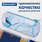 Пенал-тубус BRAUBERG, с эффектом Soft Touch, мягкий, "Blue marble", 22х8 см, 271570 (арт. 271570)