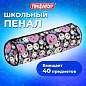 Пенал-тубус ПИФАГОР, мягкий, "SMILE", 20х7 см, 229268 (арт. 229268)