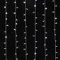 Электрогирлянда-занавес комнатная "Штора" 3х2 м, 144 LED, холодный белый свет, 220 V, ЗОЛОТАЯ СКАЗКА, 591351 (арт. 591351)