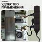 Удлинитель сетевой SONNEN U-133GS, 3 розетки, c заземлением, выключатель, 10 А, 5 м, черный, 513267 (арт. 513267)
