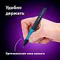 Ручка стираемая гелевая с эргономичным грипом BRAUBERG REPEAT, СИНЯЯ, +3 сменных стержня, узел 0,7 мм, линия письма 0,5 мм, 143663 (арт. 143663)