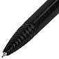 Ручка шариковая масляная автоматическая BRAUBERG "BLACK PEN RT", СИНЯЯ, игольчатый наконечник 0,7 мм, линия письма 0,35 мм, 144326 (арт. 144326)