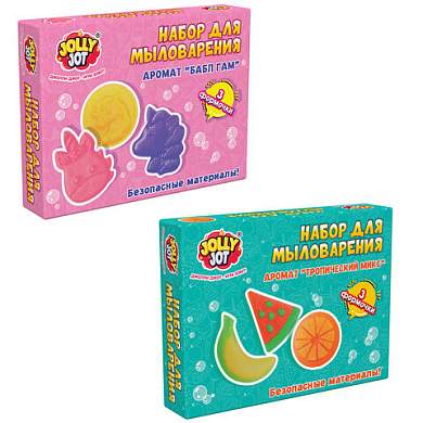 Мыло Набор для мыловарения 3 фигурки БОЛЬШИЕ ФОРМЫ, АССОРТИ 2 вида, JOLLY JOT (ДЖОЛЛИ ДЖОТ), 665980 (арт. 665980)
