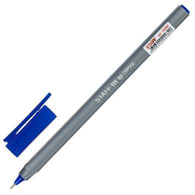Ручка шариковая масляная STAFF "EVERYDAY" OBP-290, СИНЯЯ, трехгранная, узел 0,7 мм, линия письма 0,35 мм, 142996 (арт. 142996)