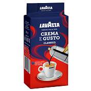 Кофе молотый Lavazza "Crema e Gusto", вакуумный пакет, 250г (арт. 235848)