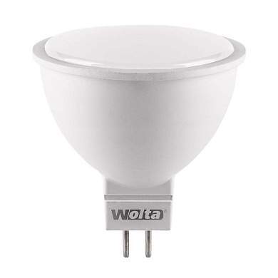 Wolta лампа светодиодн. MR16 GU5.3 220V 7,5W(625lm) 6500K 6K матов 52X50 25WMR16-220-7.5GU5.3 (арт. 681419)