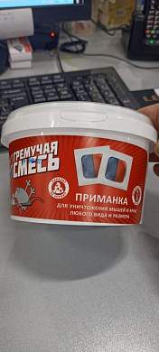 От грызунов приманка тесто-брикет 500гр. (40шт.) банка, Гремучая смесь красно-синие, мумиф. РОССИЯ (арт. 831750)