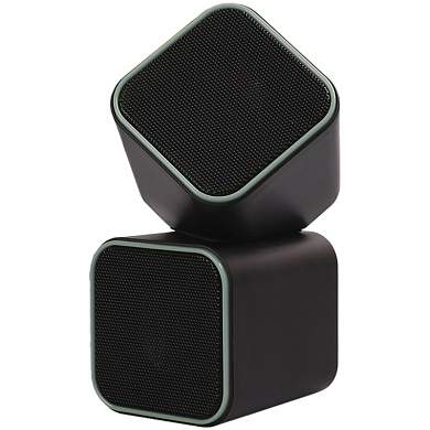 Колонки Smartbuy CUTE, 2*3,W, питание от USB, серый, черный (арт. 283070)