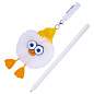 Ручка с пушистой подвеской шариковая FUNSTER "FLUFFY DUCK", СИНЯЯ, ассорти, пишущий узел 0,7 мм, 144525 (арт. 144525)