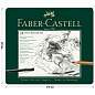 Набор угля и угольных карандашей Faber-Castell "Pitt Charcoal" 24 предмета, метал. кор. (арт. 286005)