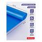 Мешки для мусора 60л OfficeClean ПНД, 60*76см, 14мкм, 20шт., прочные, синие, в рулоне, с ушками (арт. 344043)