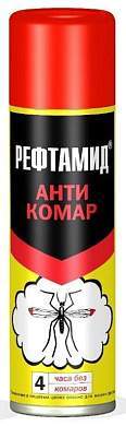 Рефтамид Антикомар 145мл аэрозоль От комаров (на кожу) 025503 (арт. 150075)