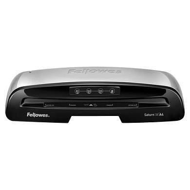 Ламинатор FELLOWES SATURN 3I A4, 75-125 мкм, 30 см/мин., нагрев 60 сек., автоотключение, Jam Free, FS-57248 (арт. 532114)