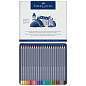 Карандаши акварельные художественные Faber-Castell "Goldfaber Aqua", 24цв., метал. коробка (арт. 285897)