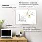 Доска магнитно-маркерная 45х60 см, ПВХ-рамка, ГАРАНТИЯ 10 ЛЕТ, РОССИЯ, STAFF, 236157 (арт. 236157)