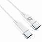 Кабель USB Type-C-Type-C, 30 Вт, белый, 2 м, DEFENDER F182, 87537 (арт. 514028)