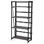 Стеллаж на металлокаркасе BRABIX "LOFT SH-001", 600х300х1250 мм, складной, цвет дуб антик, 641229 (арт. 641229)