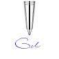 Стержень гелевый Parker "Gel Ball Point" синий, 98мм, 0,7мм, блистер (арт. 242295)